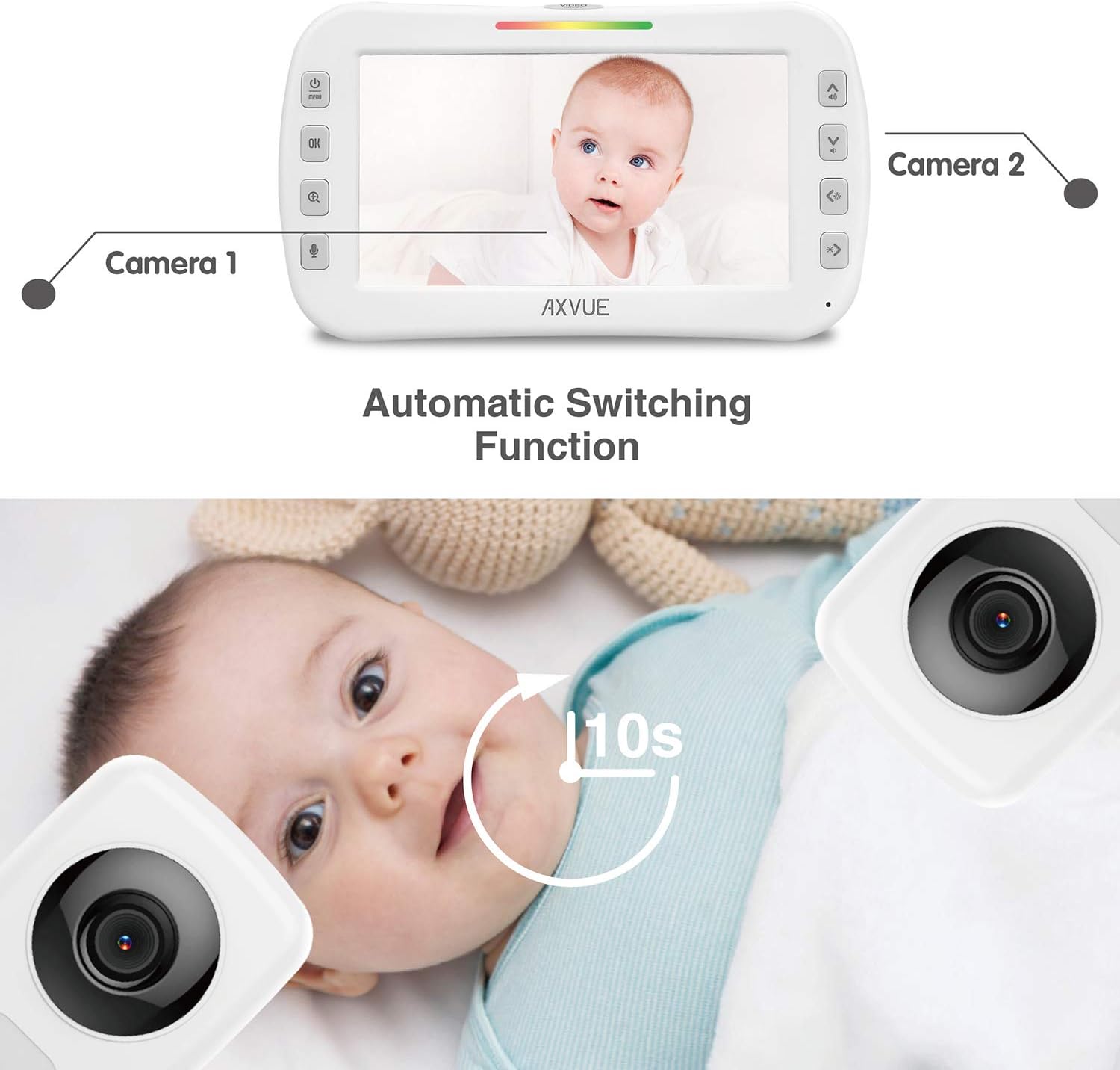 axvue baby monitor e632