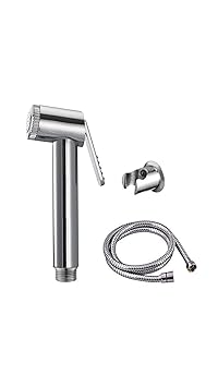 Prestige Jaquar Conti Health Faucet (abs) with 1.5mtr Flexible SS Tube and Wall Hook