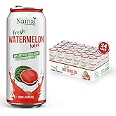 Namai 100% Pure Watermelon Juice, No Added Sugar, 24-Pack | No Preservatives, Never From Concentrate, 1 Ingredient Only: Watermelon Juice