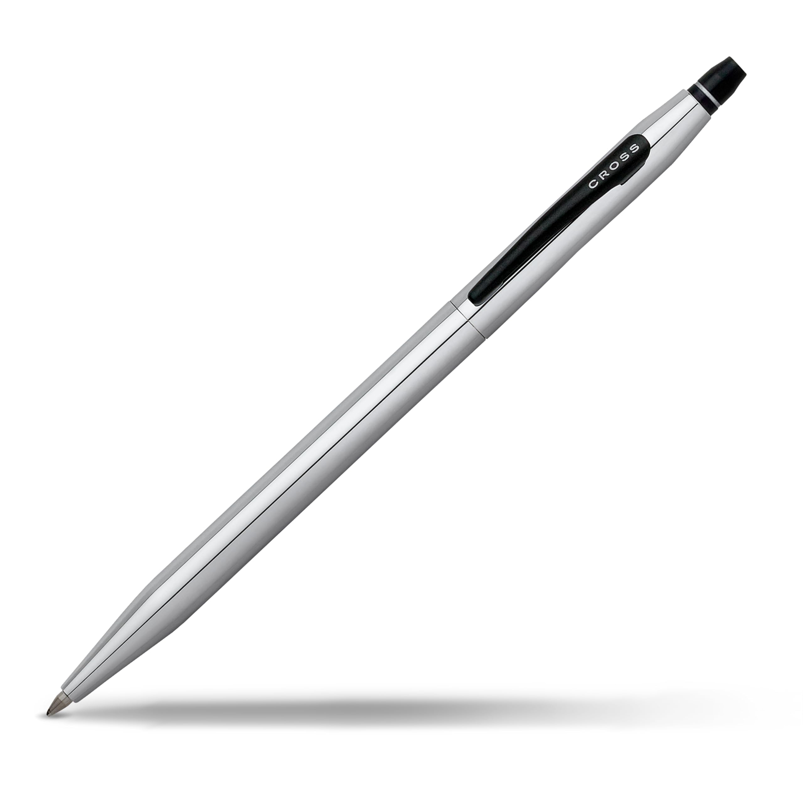 Cross Click Rolling Ball Pen - Pure Chrome