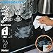 FIBEROMANCE Ultra Soft Microfiber Cleaning Cloth White 12 x 12 for Kitchen House Household Cleaning Lint Free Micro Fiber Dust Cloths to Clean Car Interior Easily Remove Dust Oil Smudges (18 Pack)