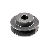QWORK Single Groove Web Sheaves, 2-1/2"OD 5/8"Bore