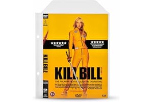 DJOIS by Tarifold - DVD Sleeves - DVD Storage & Protection - 120 Micron Orange Peel Polypropylene - 100 Unit Capacity - Space for Cover - Closing Flap - 2-Ring Binder Compatible - Made in Denmark