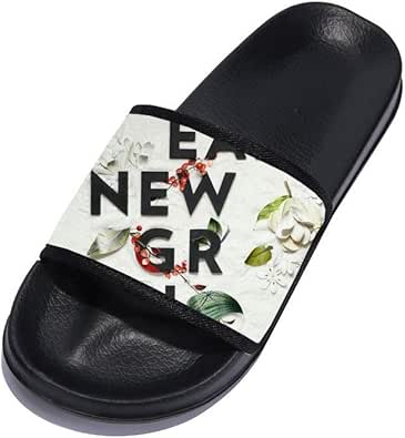 Amazon.com | Women Shower Shoes Bathroom Slippers Gym Slippers Soft Sole Open Toe House Slippers 