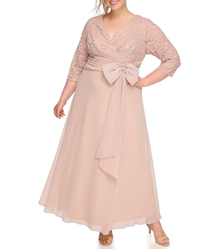 Amazon.com: Jessica Howard Women's Plus Halter Chiffon Maxi Gown – Special Occasion Dress : Clothing, Shoes & Jewelry