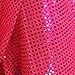 Small Dot Confetti Sequin Fabric 45 inches Wide Sold by The Yard (Neon Pink)