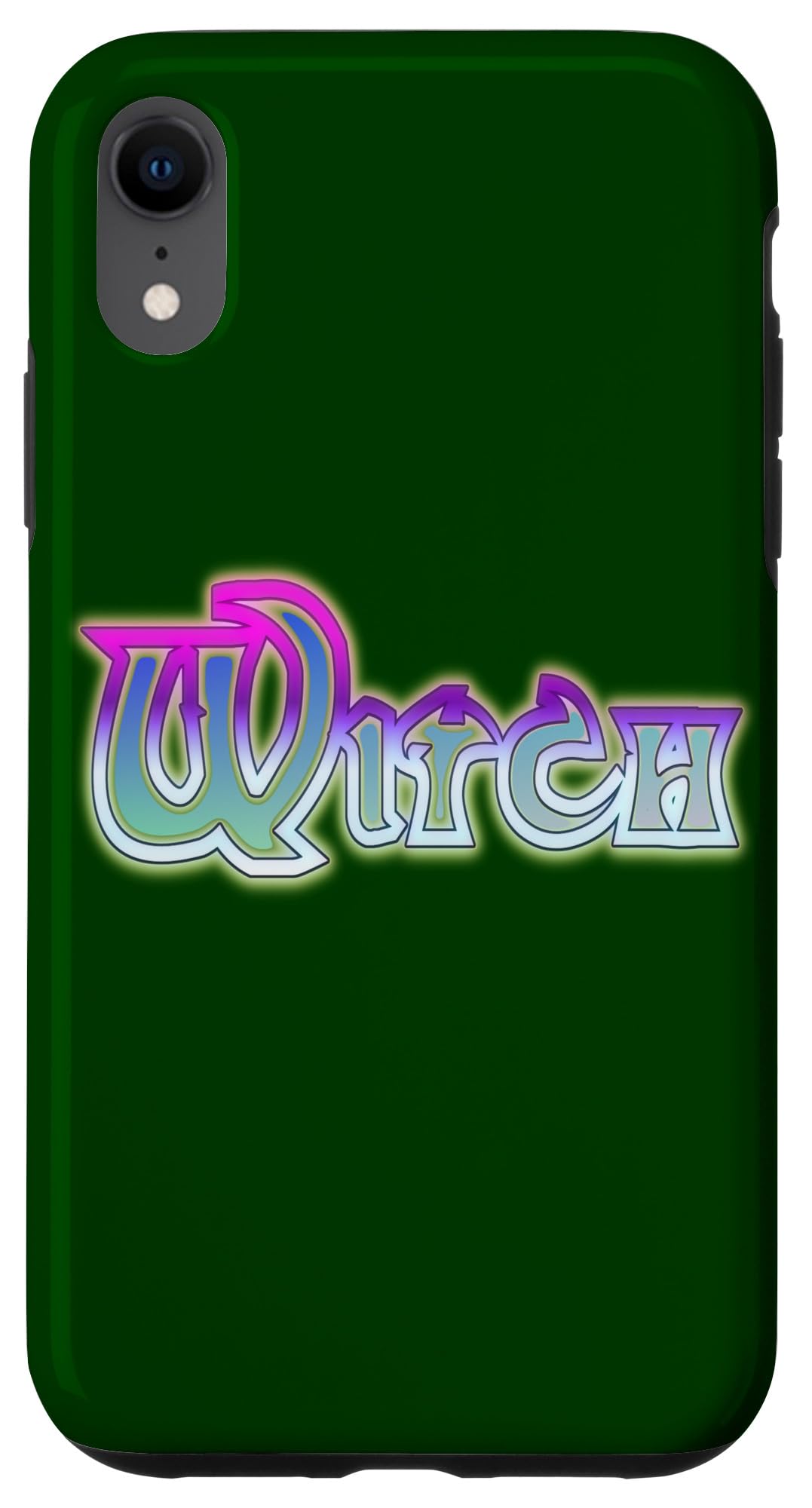 iPhone XR Witch Word Art Case