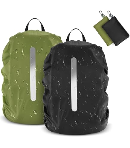 Unigear Waterproof Backpack Rain Cover with 2 Anti-Slip Straps and Pouch