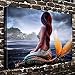 COLORSFORU Wall Art Painting Mermaid Prints On Canvas The Picture Landscape Pictures Oil For Home Modern Decoration Print Decor For Living Room