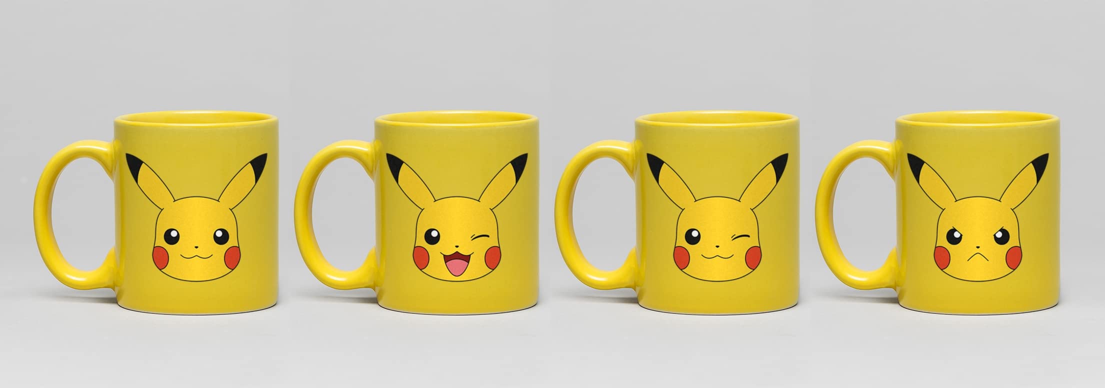 Pokémon Pikachu Set of 4 Espresso Mugs