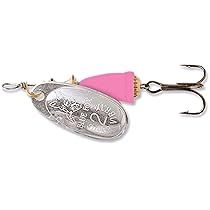Classic Vibrax 02 Painted 3/16 Silver/Hot Pink, Spinners