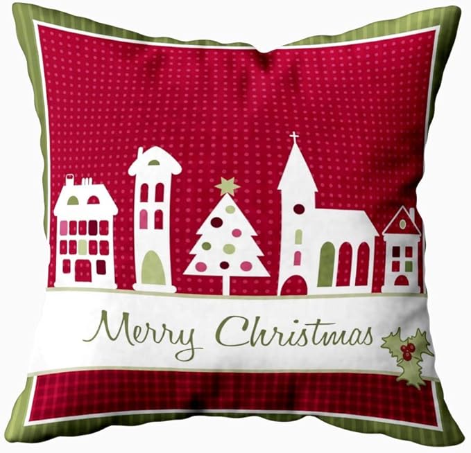 Shorping 20X20 Pillow Case, Christmas Pillow
