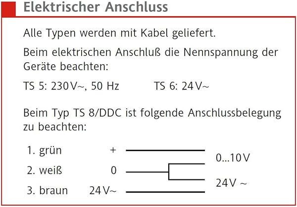 EBERLE 040910011022 Eberle TS 5 11 Thermischer Stellantrieb 230 V