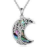 WINNICACA Christmas Gifts Tree of Life Necklace for Women 925 Sterling Silver Family Celtic Tree Necklace Dainty Pendant Irish Jewelry Gifts for Women Mom Wife Girlfriend Anniversary Birthday