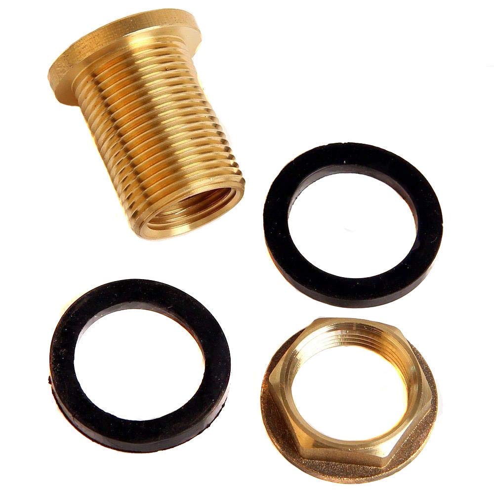 Soytich Rain Barrel Fitting Tank Screw Joint 3/8 IG Recording Tap 1/2 Ag (Faß03)