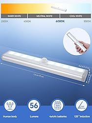 Under Cabinet Lights OxyLED 3 Pack Motion Sensor