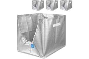 KROPBOM 4 Pack Litter Box Liners F Compatible with Flip Litter Box Liner Type F, Reusable Liner Type-F with Carrying Handles