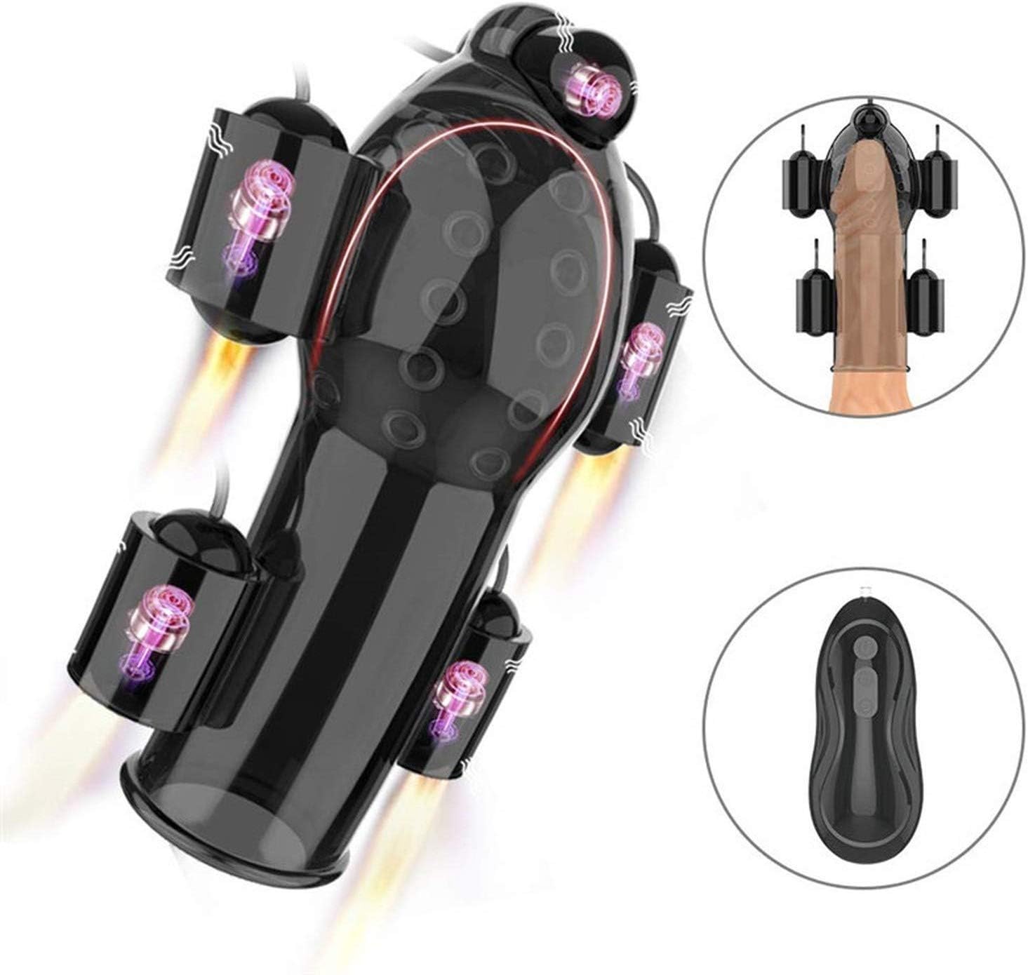 Men's New Pennis Growth 12 Speed Wireless Remote Control USB Charging Delay Long Lasting Pennis Mástῦrbátor Toy