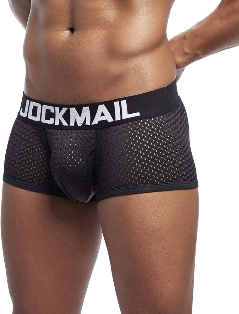 Hanomes Hombre Calzoncillos Deportivos De Malla Transpirable De Malla Deportiva De Los Hombres Dan Regalos Ropa Interior Cómoda, Día del Padre, Boxeador, Ropa Interior Masculina: Amazon.es: Ropa y accesorios