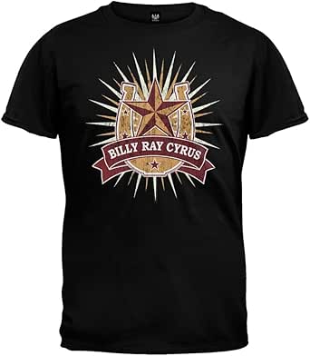 Billie Ray Cyrus - Horseshoe T-Shirt Black