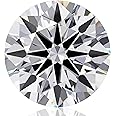 BLAROSE 0.3-10 Carat Moissanite Loose Stone D Color VVS1 Clarity Round Brilliant Cut Diamond Gemstone for Jewelry Making with GRA Certificate