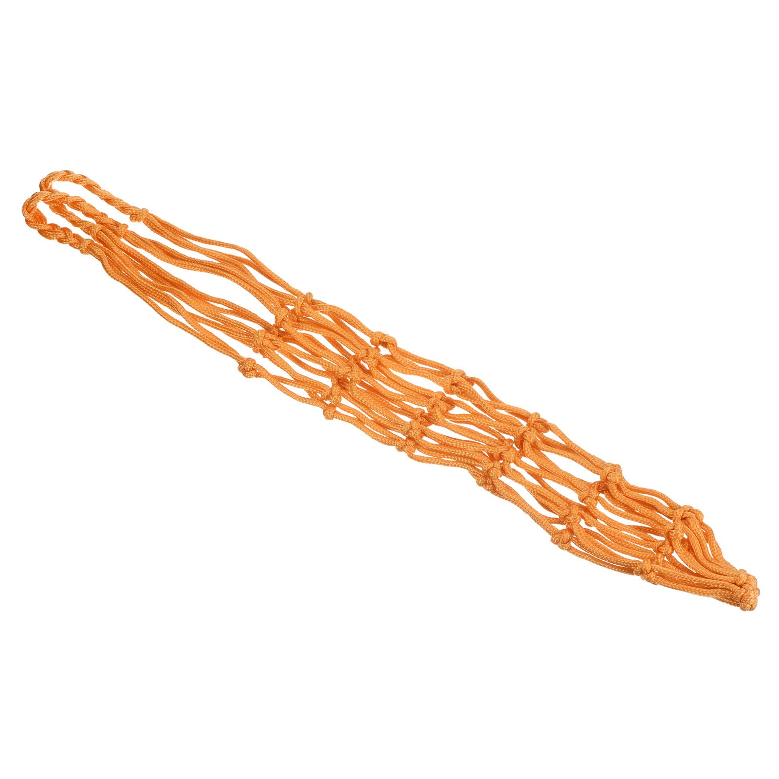 PATIKIL Basketball Net Bag, Mesh Storage Sports Carry Bag Durable PP Single Ball Carrier Sturdy Thickened for Volleyball Soccer Football, Yellow