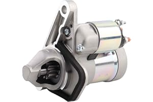 MISIOEK Starter Motor 12V 1.0KW 10 Teeth Clockwise Compatible with 2009-2021 Nissan Sentra Versa Cube Juke,Chevy City Express Replace 17982 23300-EN200
