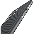 pitaka for Samsung Galaxy S24 Ultra Case, 6.8 Inch, Compatible with MagSafe, Protective S24 Ultra Case, 1500D Aramid Fiber Made [PinButton Case] Black