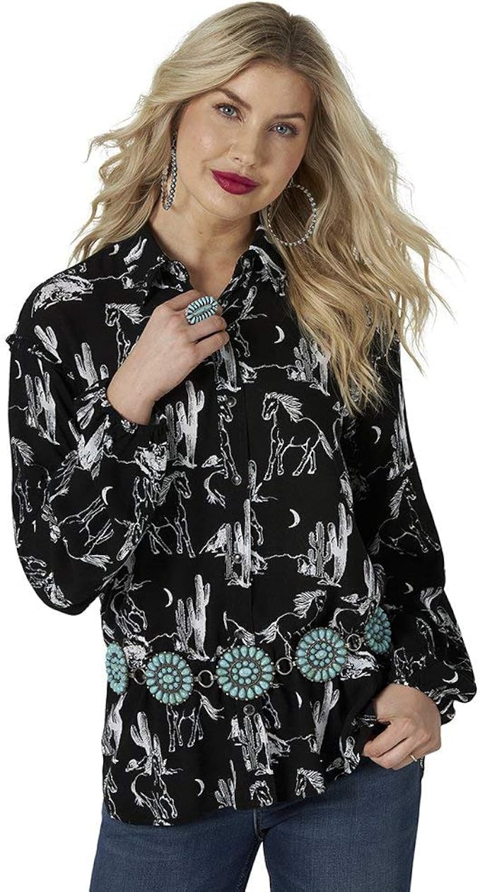 western blouse pattern