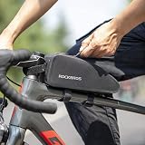 ROCKBROS Bike Frame Bag 1.6L Waterproof Front Triangle Pouch 2 Zippers view 6