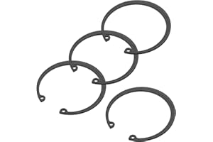 PATIKIL 4 Pcs Internal Retaining Rings, 72mm C-Clip Snap Ring 65 Manganese Steel Internal Retaining Circlip Snap for Automoti