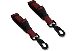 Adjustable Firefighter Gloves Holder | Secure Grip, Heavy Duty Buckle, Reflective Strips for Saftey
