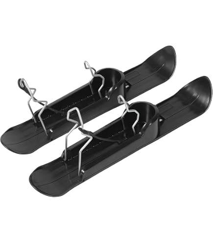 Kit De Conversion Ski Pour Trottinette – 1 Paire De Luge Neige, Adaptateur 37x11x9 Cm, En PP, Résiste Jusqu'à -20°C, Montage Facile