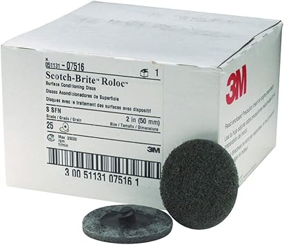 3 M disco roloc 2 SF 25/BX gris: Amazon.es: Coche y moto