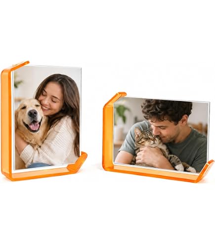 Amazon.com - irbaniland Neon Acrylic Photo Frame Photos Frame