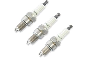 KIKITE F6RTC Spark Plug (3 Pack) F6RTC F6TC NGK BPR6ES BP6ES WR6DC RN9YC,Compatible with Honda Gx160 Gx200 GX270 Gx390 Predat