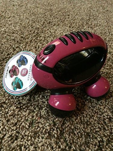 Homedics Mini Massager - 4 prong - Pink &amp; Black - Relaxation!
