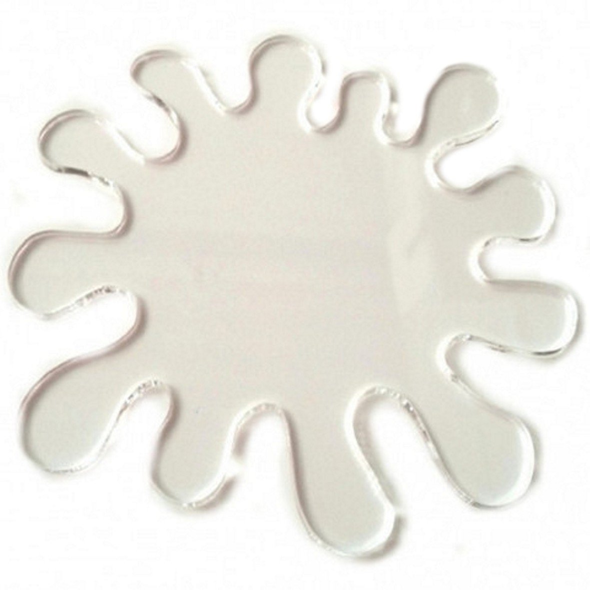 Super Cool Creations 4 Splash Clear Acrylic Coasters