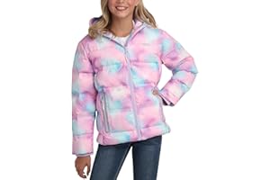 Eddie Bauer Girls' Winter Jacket - Heavyweight Quilted Down Jacket - Insulated Hooded Outerwear Coat for Girls (5-20)