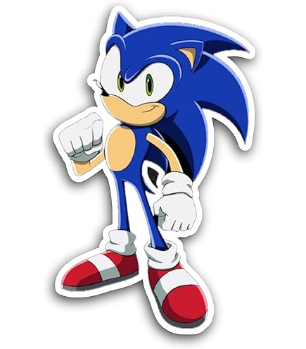 Window Décor Decals, Stickers & Vinyl Art Sonic The Hedgehog Peeking Sticker Funny Laptop Car Window Bumper 4x4 JDM Decal | Australia Bumper Stickers For Car - Foto 4