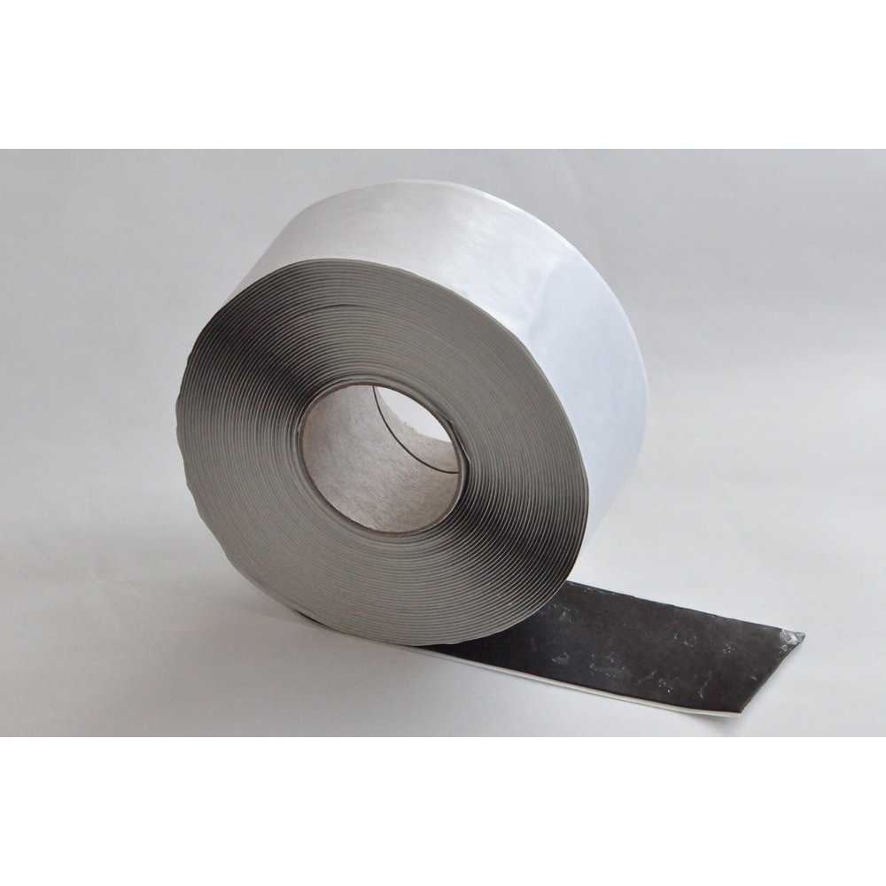 Double Sided Waterproof Membrane Jointing Butyl Tape DPM 50MM Wide X 1MM Thick X 10M Length