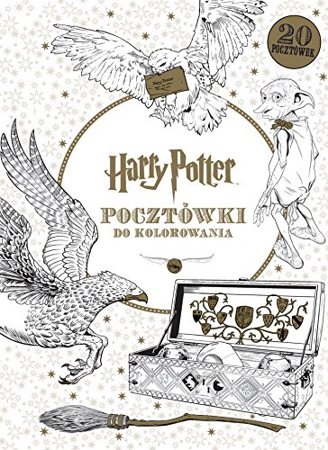 Harry Potter. Pocztowki do kolorowania
