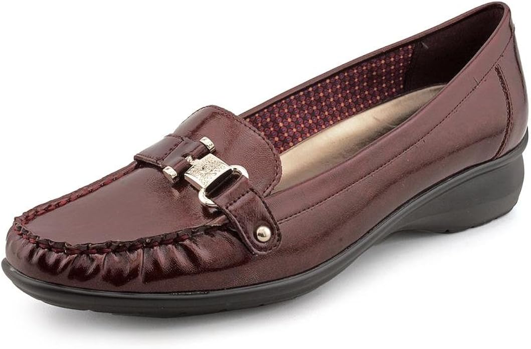 anne klein burgundy shoes