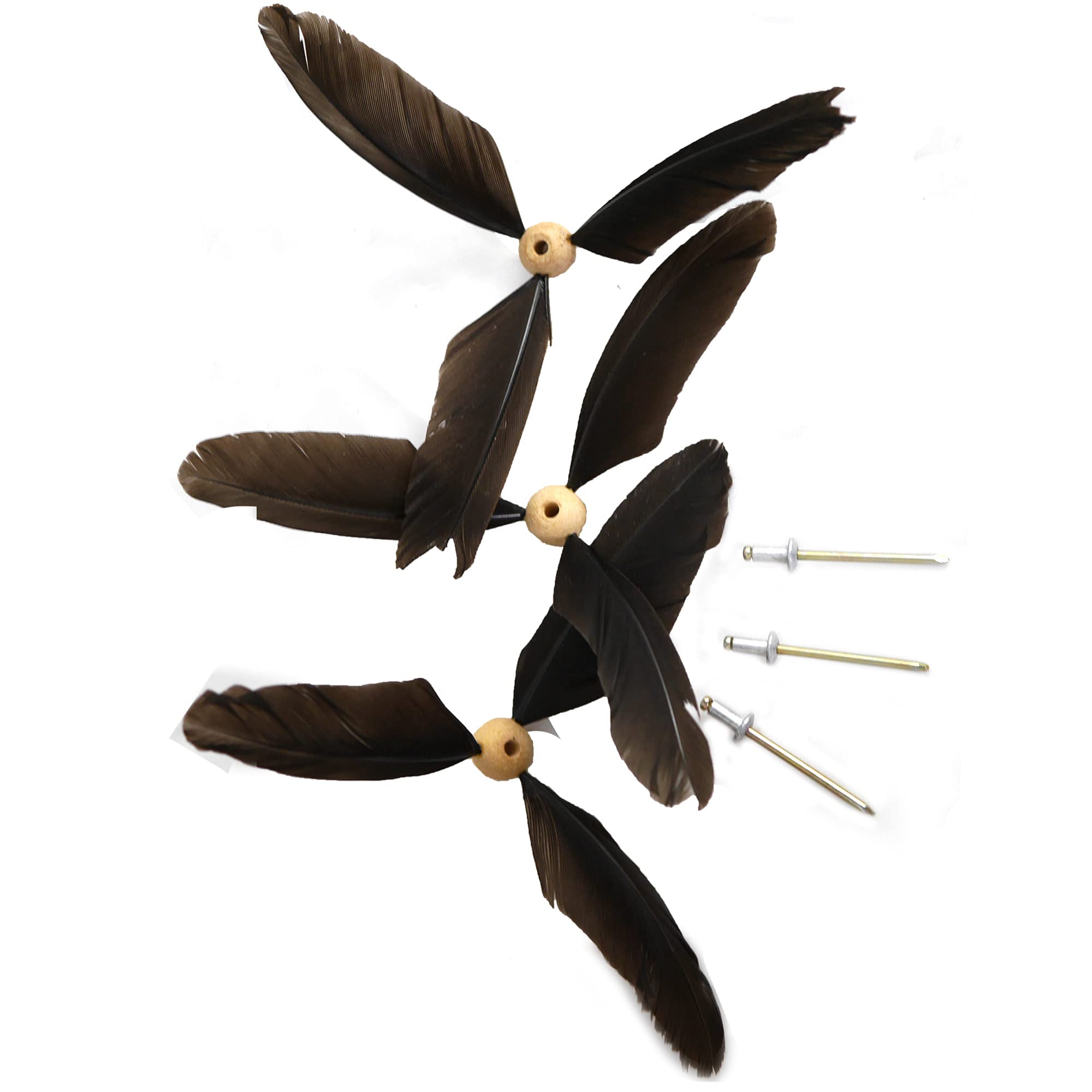 ART-CRAFT Propeller Springs with 3 Pins for Wind Chime Seagull Bird Pig and Many More