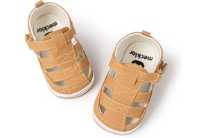 HsdsBebe Infant Baby Boys Girls Summer Beach Sandals Breathable Athletic Anti-slip Soft Sole Newborn First Walker Crib Shoes
