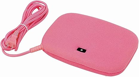 広電 koden 電気あんか 平形 ピンク 無地 省エネ 温度調節 コンパクト 16cm 23cm 5cm vch601pz