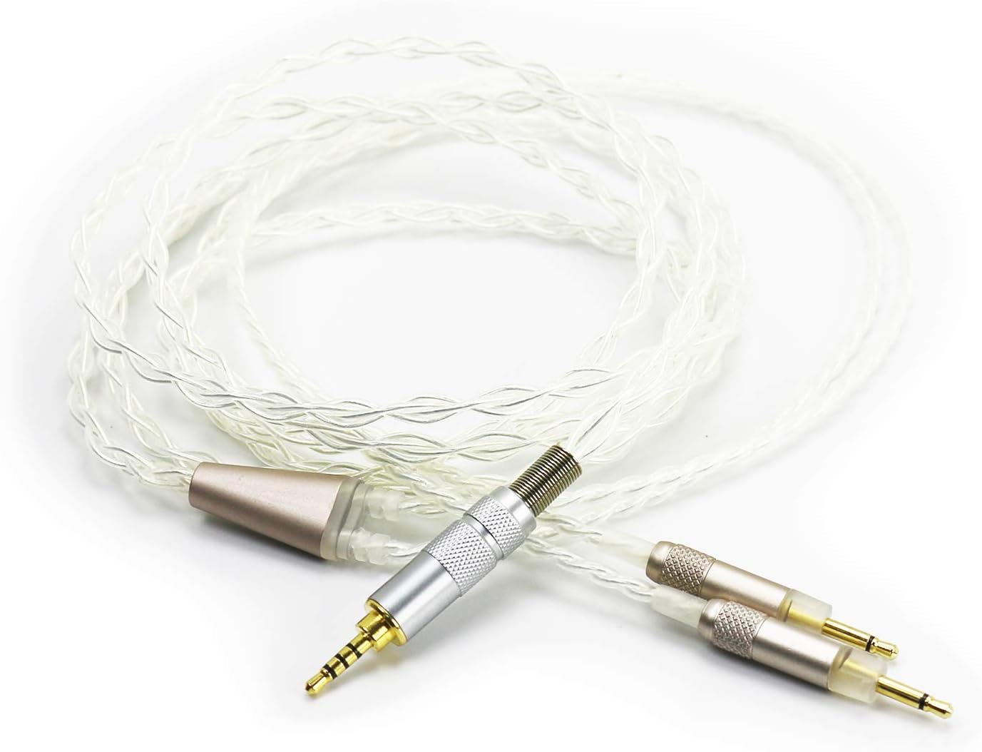 ABLET HiFi Cable with 2.5mm Trrs Balanced Male Compatible with Sennheiser HD700