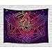 JAWO Phoenix Tapestry Wall Hanging, Fantasy Bird on The Magic Array Alchemy Constellation Tapestries for Dorm Living Room Bedroom, Wall Blanket Beach Towels Home Decor 71X60 Inches