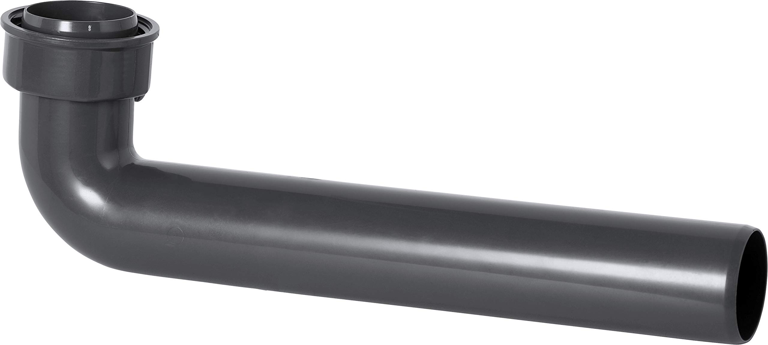 Cornat Sink Outlet Pipe 90° 1 1/2 inch (429) / Sanitary Installation/recyclate/Environmental Protection / T355604R, Gray, Klein