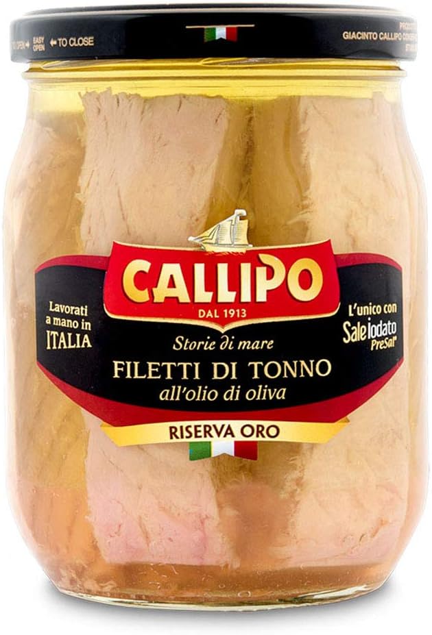 Tuna Fish fillets in Olive Oil "Riserva Oro" 550gr